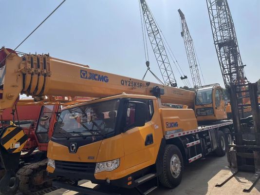 2021 Ano Cranes de caminhões usados XCMG QY25K5F Operação de segurança Cranes móveis de 25 toneladas