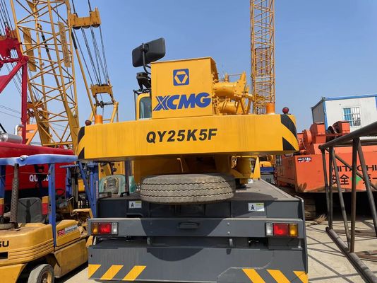 2021 Ano Cranes de caminhões usados XCMG QY25K5F Operação de segurança Cranes móveis de 25 toneladas