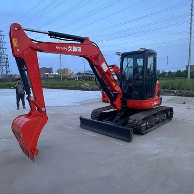 Original Japão Mini Excavadora Kubota U55-4 Usada Para Venda/Mini Excavadora Kubota Usada Para Venda