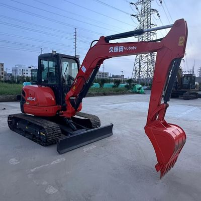 Original Japão Mini Excavadora Kubota U55-4 Usada Para Venda/Mini Excavadora Kubota Usada Para Venda