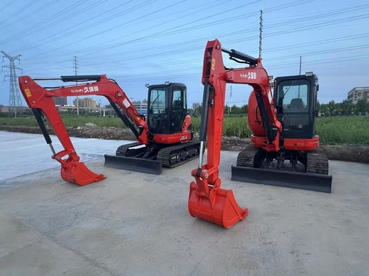 Original Japão Mini Excavadora Kubota U55-4 Usada Para Venda/Mini Excavadora Kubota Usada Para Venda