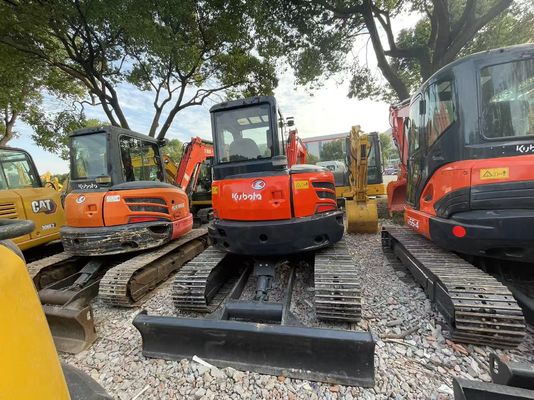Repintura cor usado Kubota KX163-5 mini escavadeira em excelente estado / escavadeira Kubota com EPA motor e braço de balanço