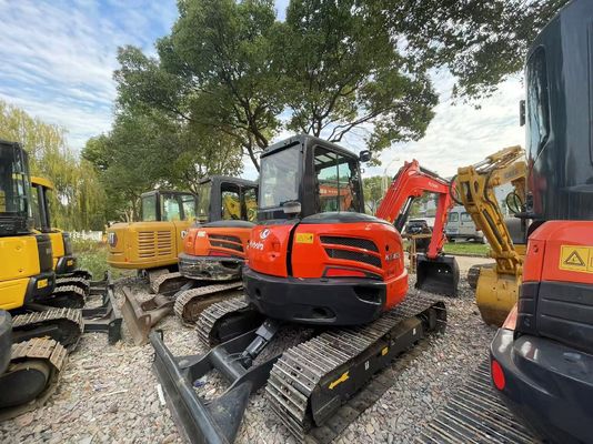 Repintura cor usado Kubota KX163-5 mini escavadeira em excelente estado / escavadeira Kubota com EPA motor e braço de balanço