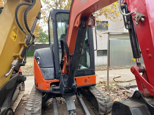 Original Japão Usado Hitachi ZX35U-5N Mini Excavator Em Excelente Condição/Usado Mini Excavator Japonês Com Braço de Balanço E Motor EPA