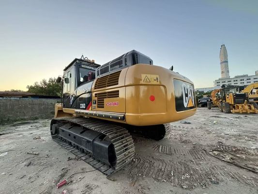 Usado Crawler Caterpillar 336D Excavator Repaint Color 36 toneladas para mineração