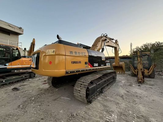 Usado Crawler Caterpillar 336D Excavator Repaint Color 36 toneladas para mineração