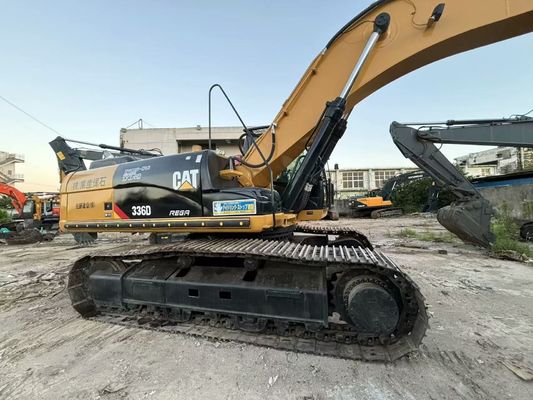 Usado Crawler Caterpillar 336D Excavator Repaint Color 36 toneladas para mineração