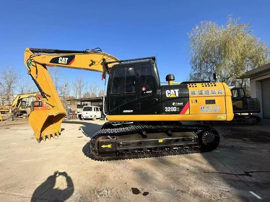 Amarelo Original Japão Excavadora CAT Usada 320D2 Excavadora Caterpillar Crawler