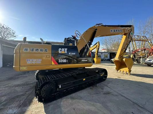 Amarelo Original Japão Excavadora CAT Usada 320D2 Excavadora Caterpillar Crawler