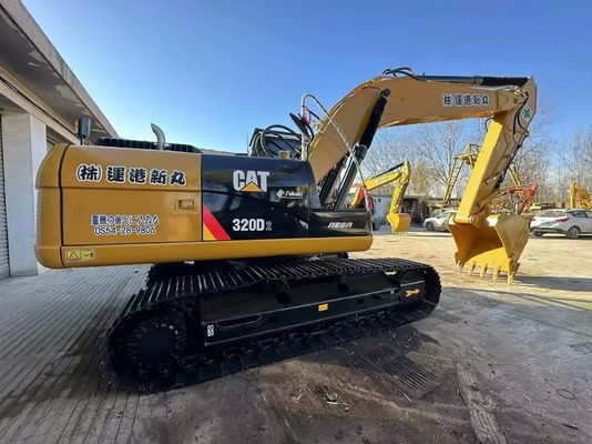 Amarelo Original Japão Excavadora CAT Usada 320D2 Excavadora Caterpillar Crawler