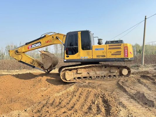 XE215DA Excavadora usada XCMG Excavadora pesada XCMG 20 toneladas Economia de energia