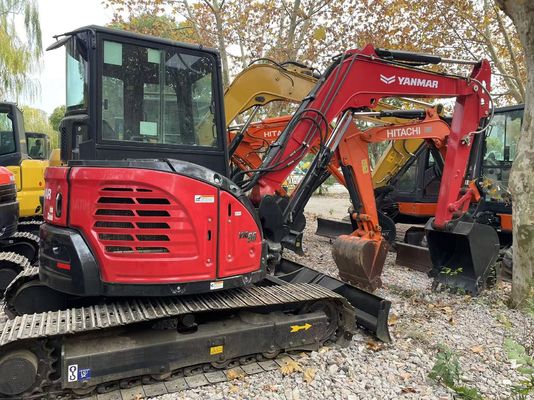Excavadora mini japonesa original Yanmar Vio55-5B Usada com motor EPA/Excavadora mini Kubota Usada para venda