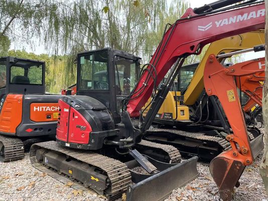Excavadora mini japonesa original Yanmar Vio55-5B Usada com motor EPA/Excavadora mini Kubota Usada para venda