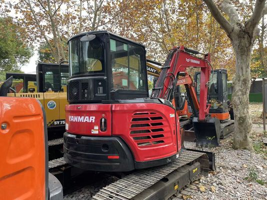 Excavadora mini japonesa original Yanmar Vio55-5B Usada com motor EPA/Excavadora mini Kubota Usada para venda