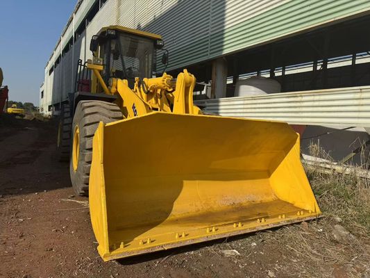 Repintura cor WA470-3 Usado Komatsu roda carregador para construção Oriente Médio