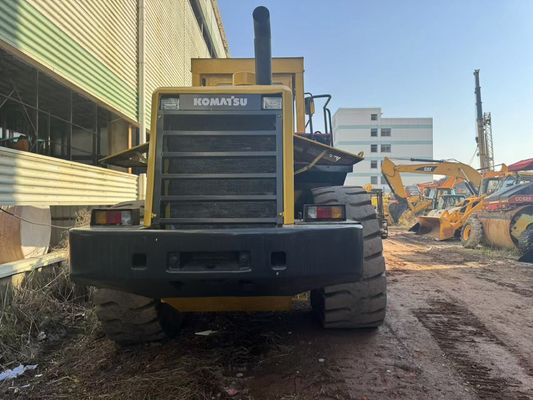 Repintura cor WA470-3 Usado Komatsu roda carregador para construção Oriente Médio