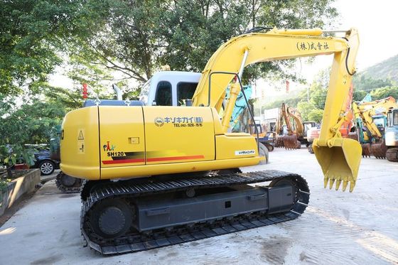 Excavadora japonesa de segunda mão Sumitomo SH120-6 em excelente estado.