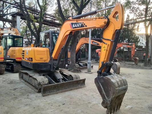 2020 Ano Usado SANY SY60C-9 Mini Excavadora Crawler Cor Original