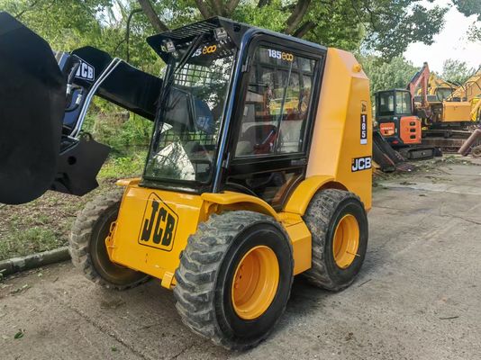 2016 Ano usado JCB 185 ECO Skid Steer Carregadores Com acoplador Quck Hidráulico