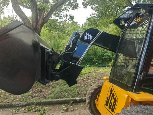 2016 Ano usado JCB 185 ECO Skid Steer Carregadores Com acoplador Quck Hidráulico