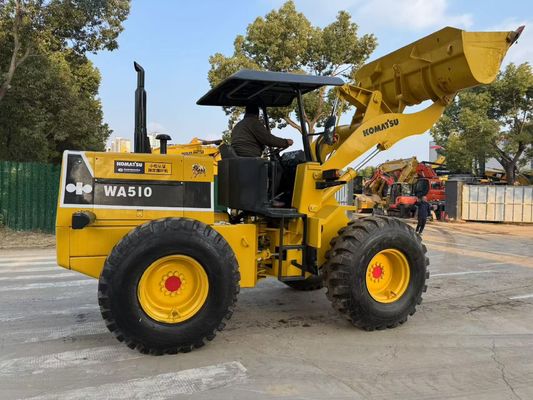 Original Japão usado Komatsu WA510 Mini Carregadores de Roda Trabalhando em boas condições