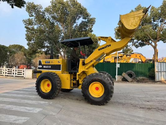 Original Japão usado Komatsu WA510 Mini Carregadores de Roda Trabalhando em boas condições