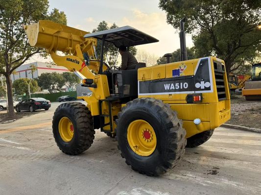 Original Japão usado Komatsu WA510 Mini Carregadores de Roda Trabalhando em boas condições