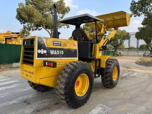 Original Japão usado Komatsu WA510 Mini Carregadores de Roda Trabalhando em boas condições