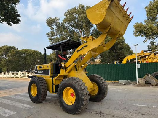 Original Japão usado Komatsu WA510 Mini Carregadores de Roda Trabalhando em boas condições
