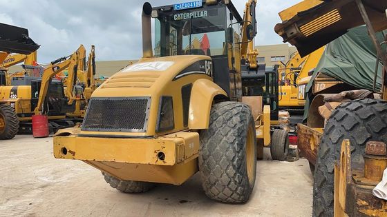 Cor original Caranguejo usado CS-683E Roller de estrada de tambor único Em excelente estado