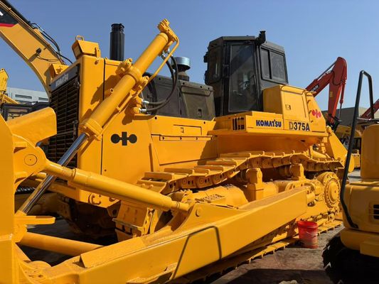 Original Japanu Usado Komatsu D375A Bulldozer Com Ripper Hidráulico