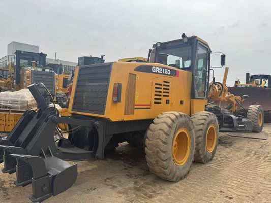 6 Motor Grader Drive 2023 Ano usado XCMG GR2153 Motor Grader Eficiência de combustível para construção