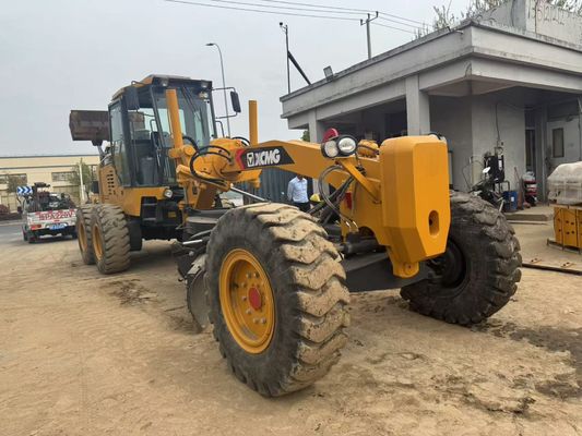 6 Motor Grader Drive 2023 Ano usado XCMG GR2153 Motor Grader Eficiência de combustível para construção