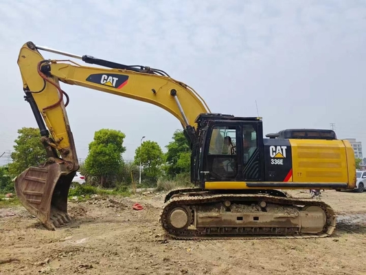 Escavadeira Caterpillar 336E Crawler Usada do Ano de 2017, Cor Original, 36 Toneladas, Para Mineração