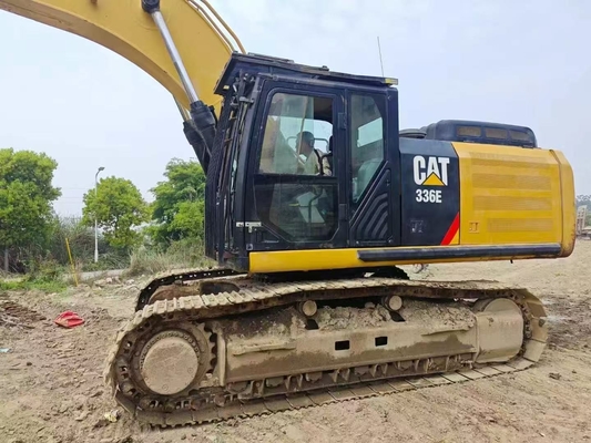 Escavadeira Caterpillar 336E Crawler Usada do Ano de 2017, Cor Original, 36 Toneladas, Para Mineração
