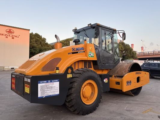 Compactador de tambor único XCMG XS223J Operação fácil e boa condição