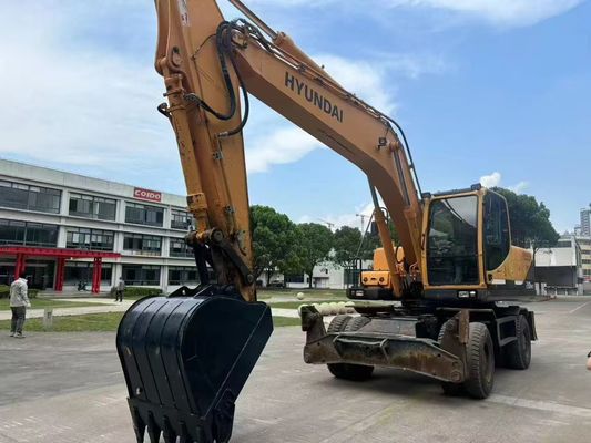 Excavadora Usada Hyundai R210W-9 Em Excelente Condição/Excavadora Usada para Venda