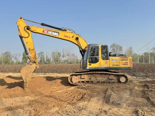 XE215DA Excavadora usada XCMG Excavadora pesada XCMG 20 toneladas Economia de energia