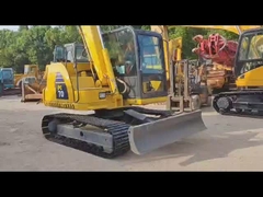Cor original Usado Komatsu PC70-8 Mini Excavator Em excelente estado