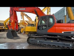 Repintura cor usado Doosan DX340LC-9C Crawler Excavator em excelente estado