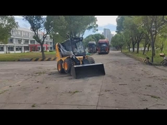 2016 Ano usado JCB 185 ECO Skid Steer Carregadores Com acoplador Quck Hidráulico