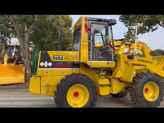 Original Japão usado Komatsu WA100-1 carregadores de rodas trabalhando no jardim