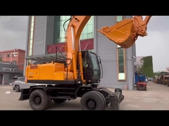 Escavadeira de Rodas Hyundai R210W-7 Coreana Original em Excelente Estado